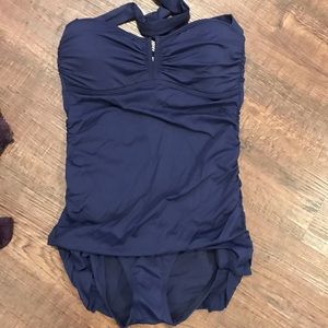 Tommy Bahama one piece halter swimsuit Medium
